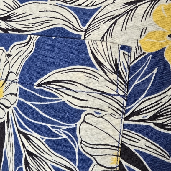 Ralph Lauren Denim & Supply Tropical Button Front Shirt Men XLT Blue Hawaiian - Picture 3 of 7